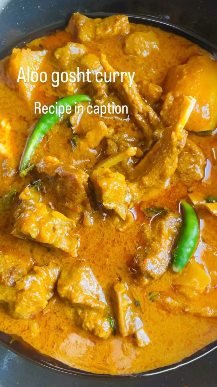 Aloo Gosht Curry