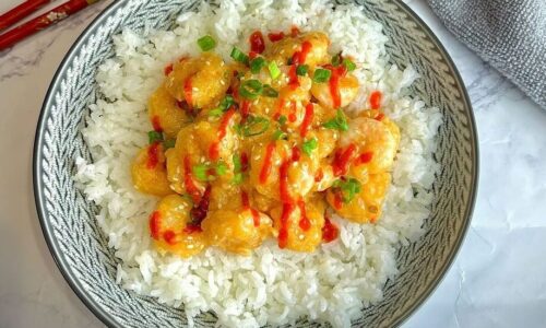 Bang Bang Shrimp Rice Bowl