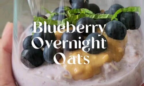 Blueberry Overnight Oats - Snacks & Sweets dari Blueberry