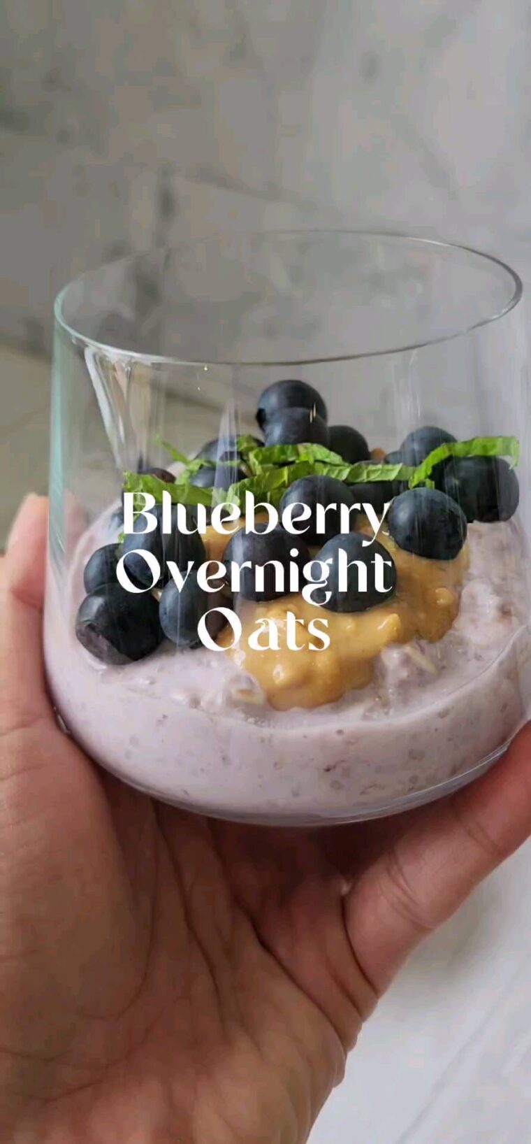 Blueberry Overnight Oats