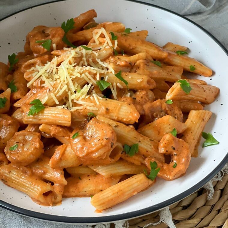 Cajun Prawn Pasta