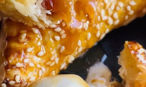 Caramelized Pink Apple Puff Pastry - Snacks, Appetizers & Desserts dari Apple