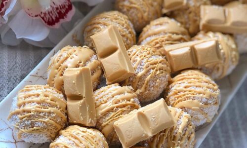 Caramilk Balls - Snacks, Appetizers & Desserts dari Biscuit