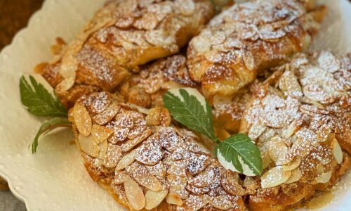 Cheats Almond Croissants - Snacks, Appetizers & Desserts dari Almond