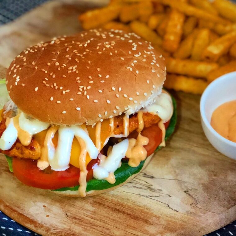 Chicken Portuguese Burgers