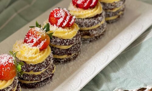 Chocolate Ripple Stacks - Snacks, Appetizers & Desserts dari Chocolate