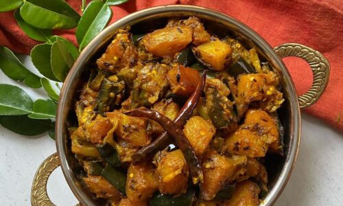 Easy Potato And Eggplant Curry