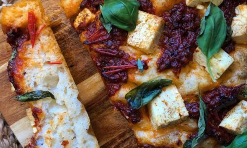 Feta Cheese Focaccia - Snacks & Sweets dari Tomato