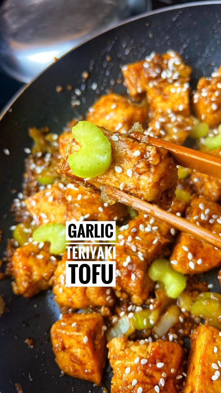 Garlic Teriyaki Tofu