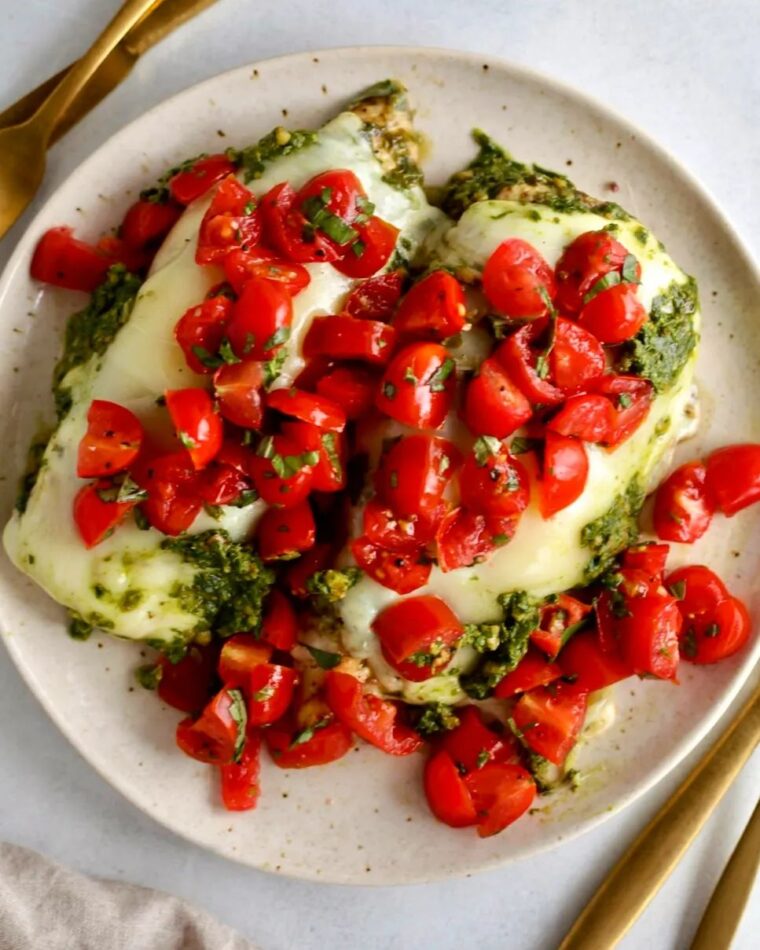 Grilled Chicken Margherita