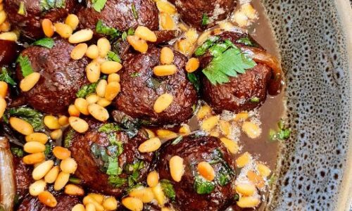 Kafta In Pomegranate Sauce