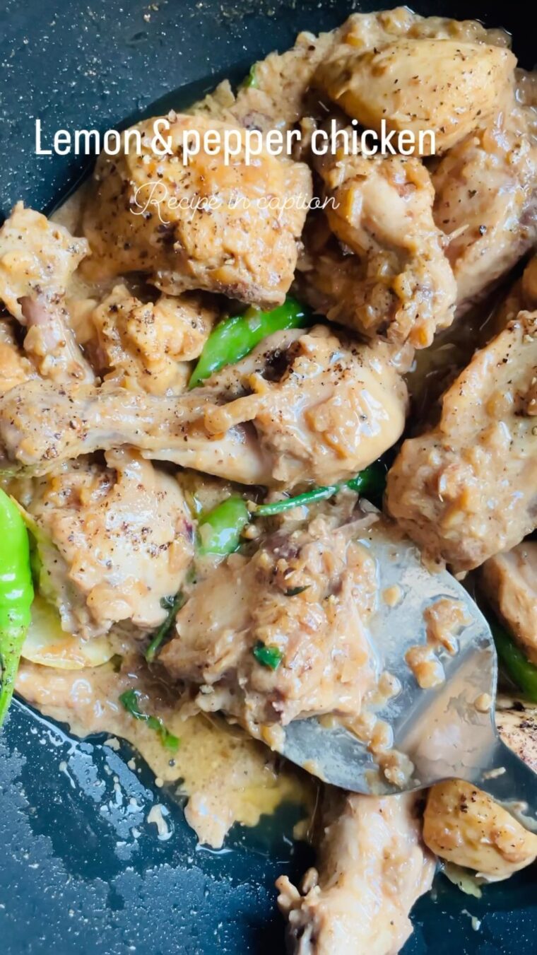 Lemon &Amp; Pepper Chicken Gravy