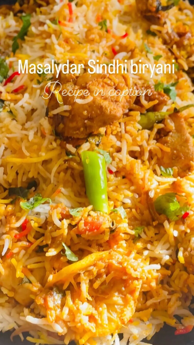 Masalyedar Sindhi Biryani