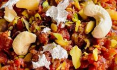 No Bake Gajar Halwa Tarts