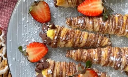 Puff Pastry Vanilla Cream - Snacks, Appetizers & Desserts dari Chocolate