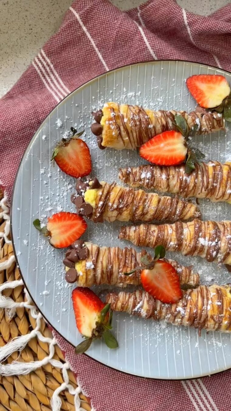 Puff Pastry Vanilla Cream