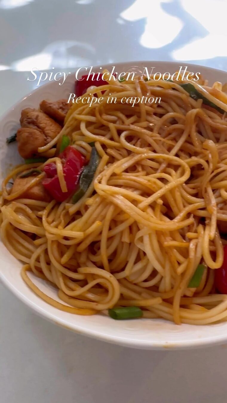Spicy Chicken Noodles