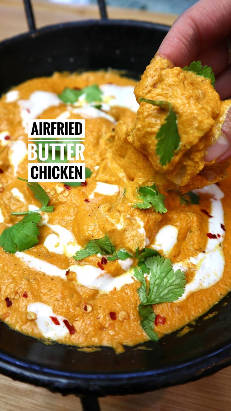 Air-fried Butter Chicken