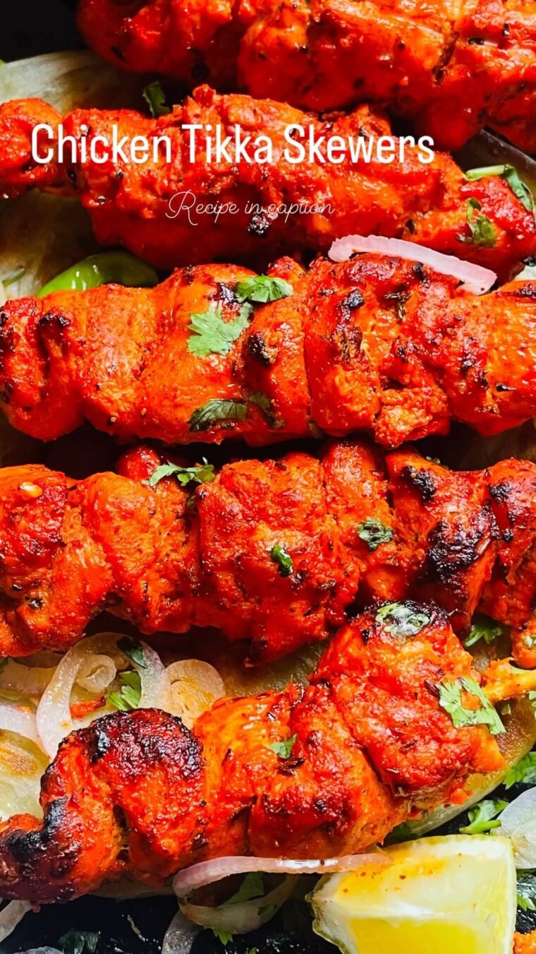 Chicken Tikka Skewers