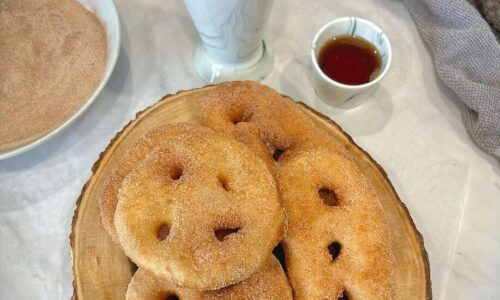 Cinnamon Sugar Fried Dough (Zlabiah)