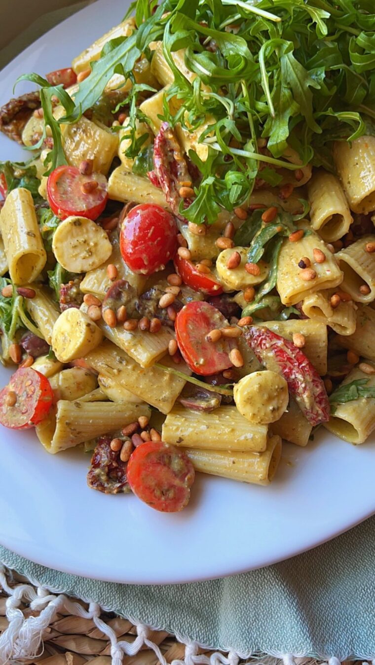 Cold Pesto Pasta Salad