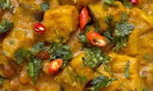 Creamy Almond Eggplant Curry - Food Recipes dari Almond