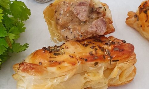 Creamy Pepper Steak Pies