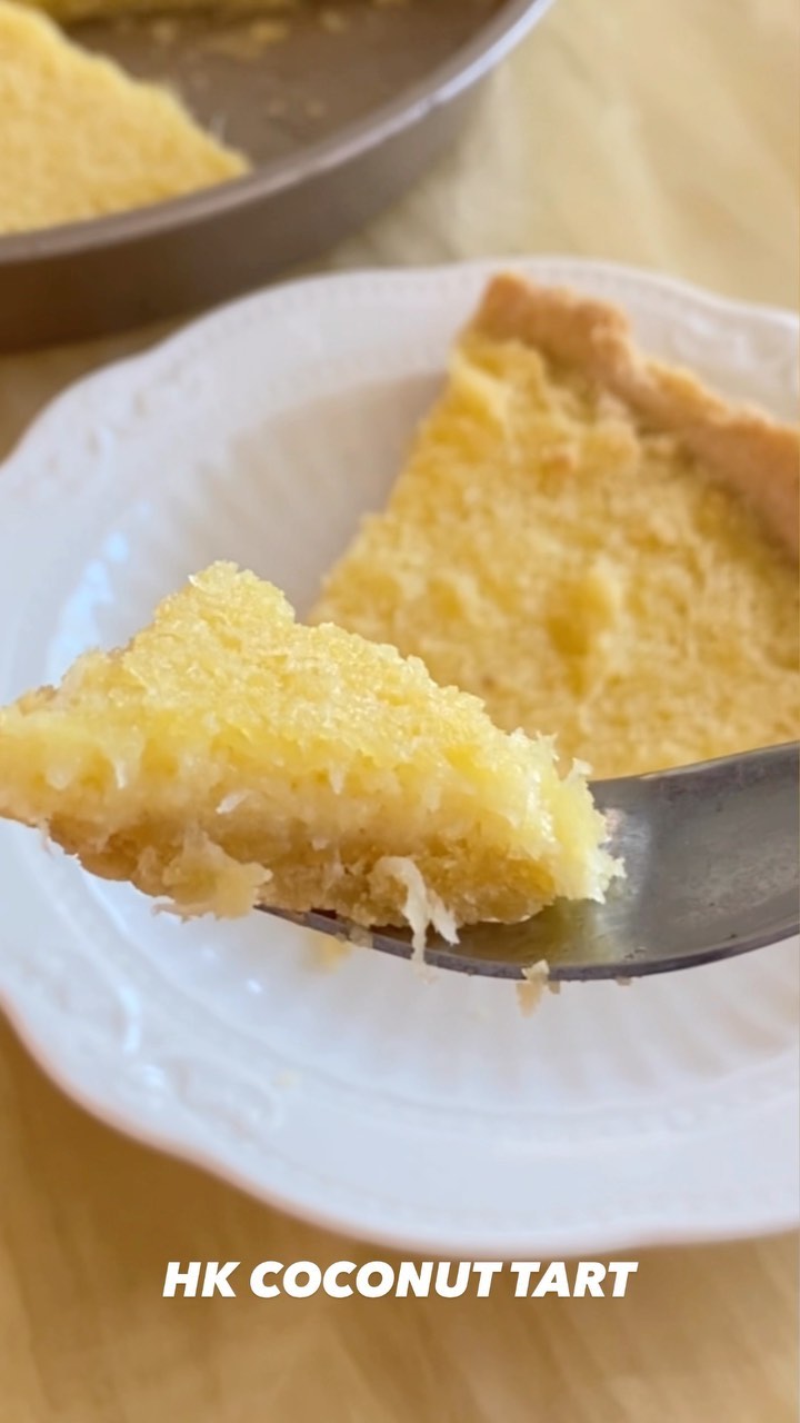 Hongkong Style Coconut Tart