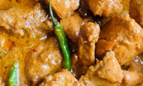 Chicken Korma With Homemade Korma Masala