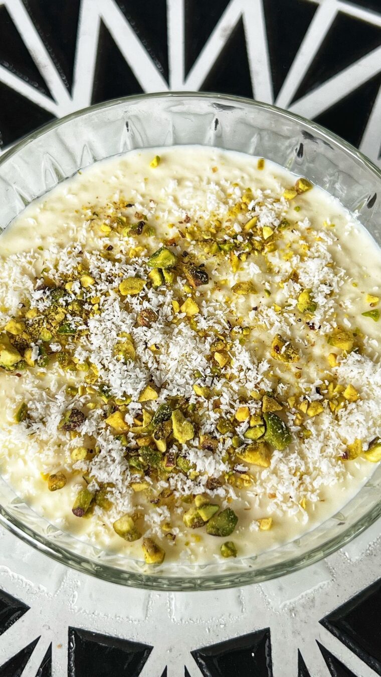 Middle Eastern Rice Pudding