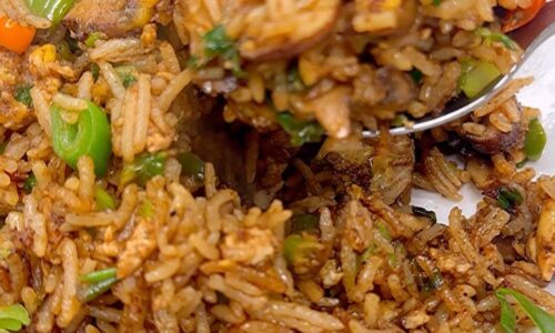 Mushroom Fried Rice