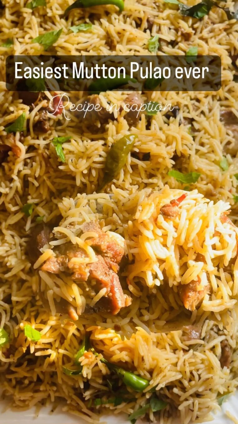 Mutton Pulao