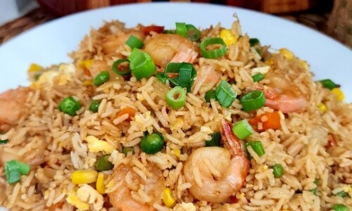 Prawns Fried Rice - Food Recipes dari Prawn