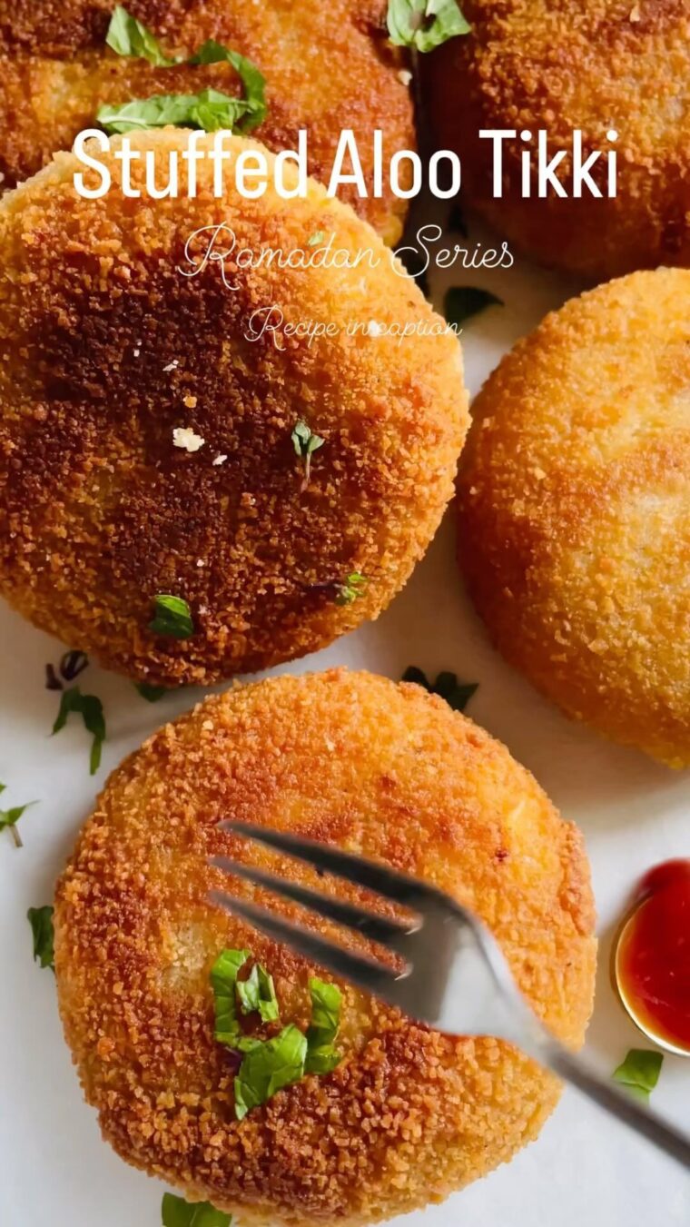 Stuffed Aloo Tikki
