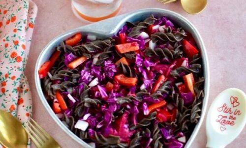 Valentine’s Banana Pasta