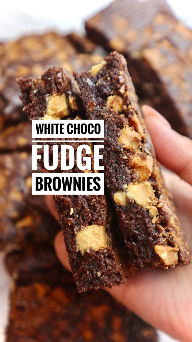 White Choco Fudge Brownies