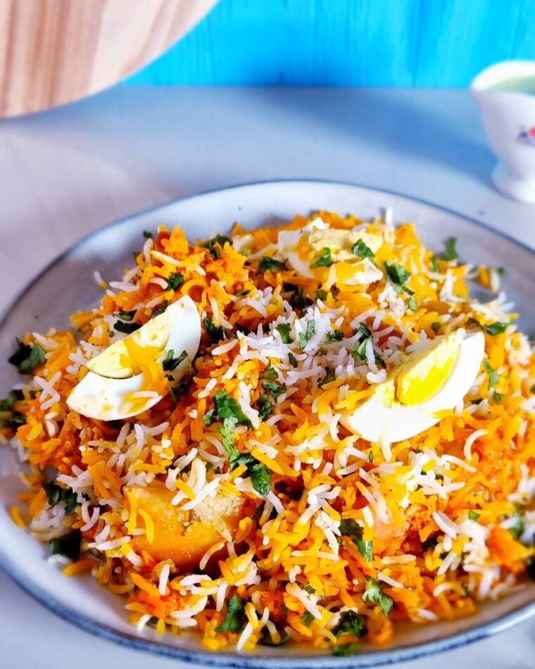 Butter Chicken Biryani