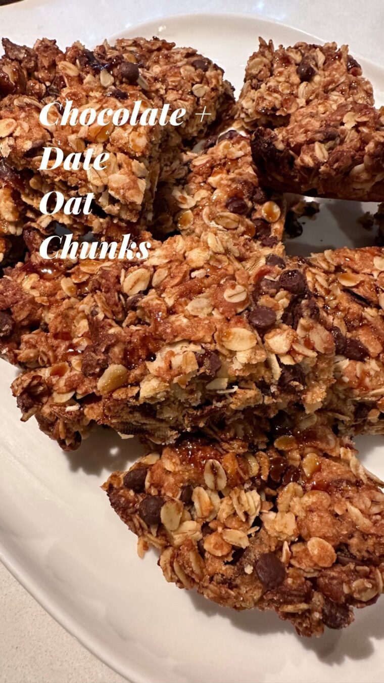 Chocolate Date Oat Chunks