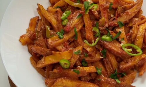 Fries Masala