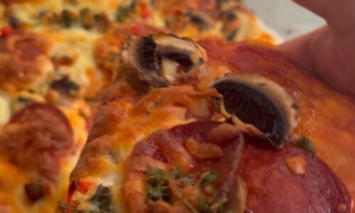 Homemade Pepperoni Pizza