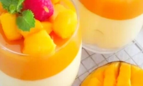 Mango Cheesecake Parfait - Snacks, Appetizers & Desserts dari Mango