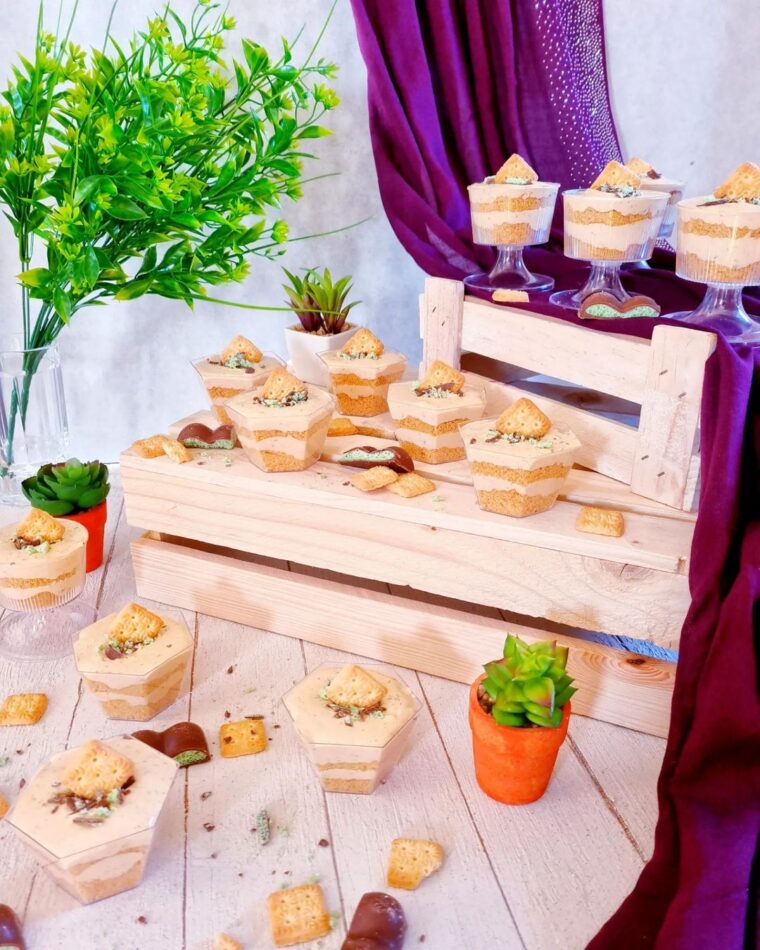 Peppermint Crisp Fridge Tart