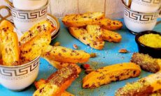 Pistachio Choc Chip Cantucci / Biscotti