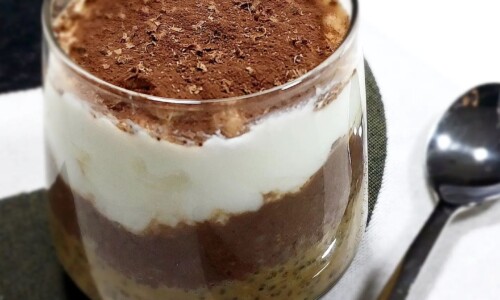 Tiramisu Overnight Oats - Snacks, Appetizers & Desserts dari Oat