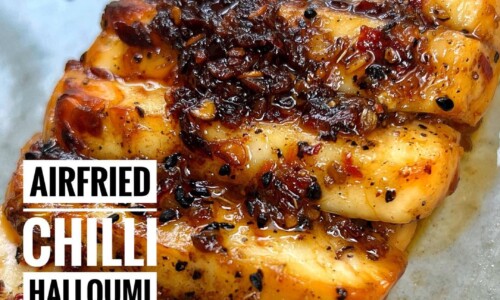Airfried Halloumi - Food Recipes dari Lemon