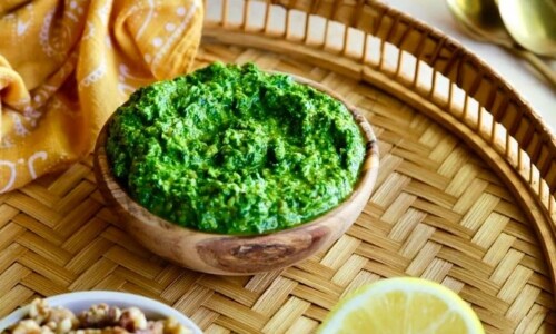 Basil Walnut Pesto - Food Recipes dari Lemon