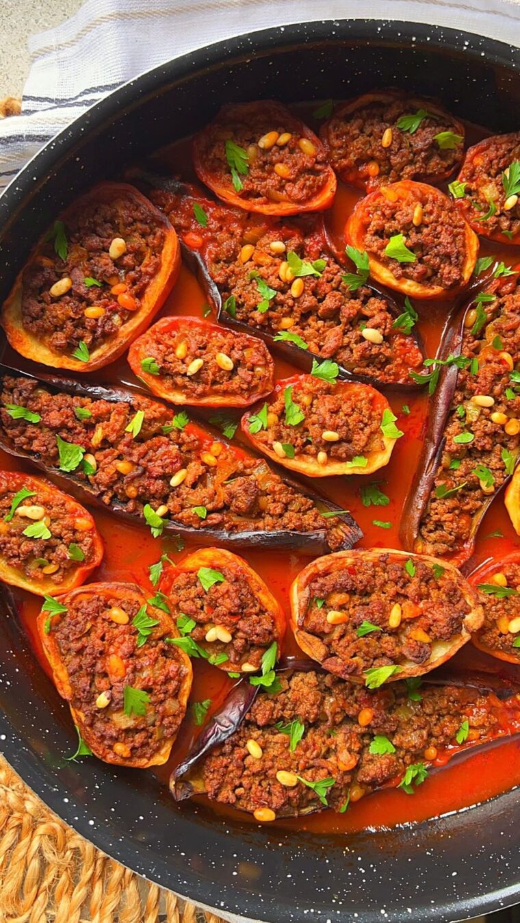Batata Mehshi- Stuffed Potato With Minced Meat
