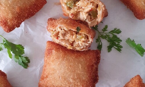 Chicken Bread Squares -  dari Cheese and Chicken
