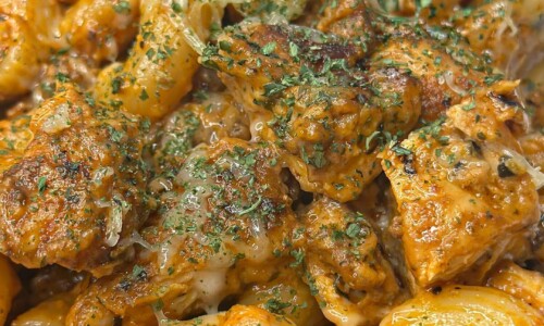 Chorizo & Chicken Pasta