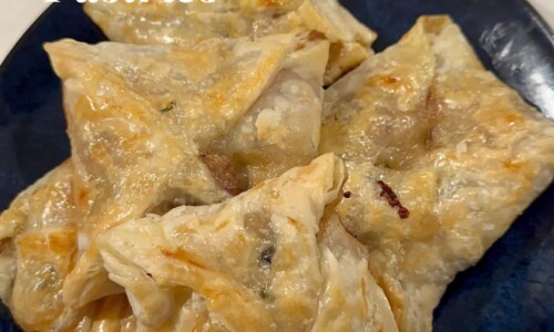 Creamy Chicken Mushroom Pastries